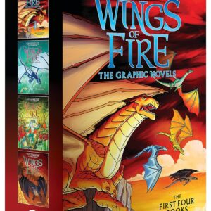 Wings of Fire #1-#4: A Graphic Novel Box Set (Wings of Fire Graphic Novels #1-#4) (Wings of Fire Graphix) Paperback – November 2, 2021